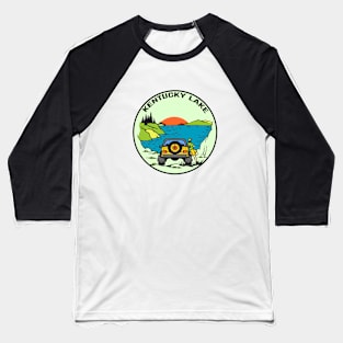 Kentucky Lake Reservoir Tennessee Baseball T-Shirt